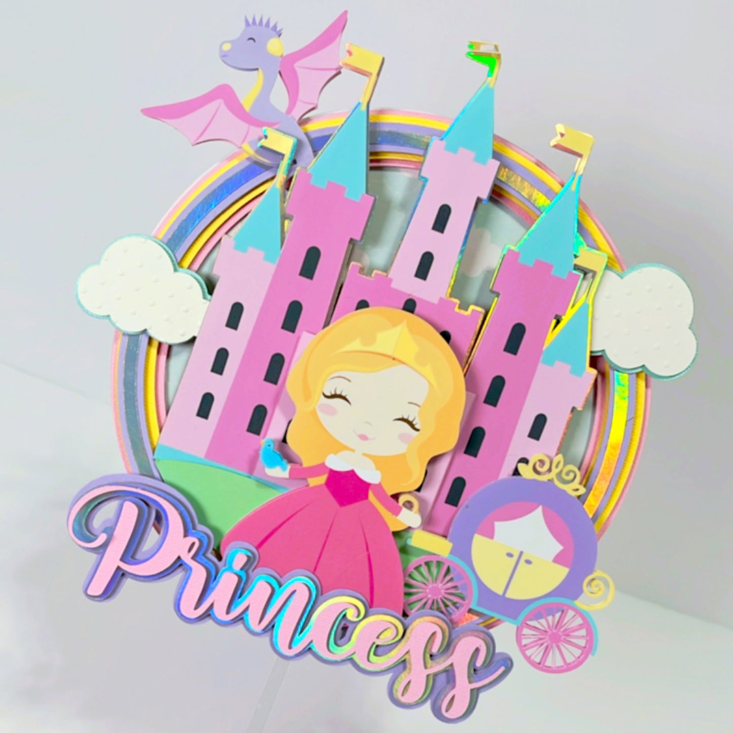Princess cake topper