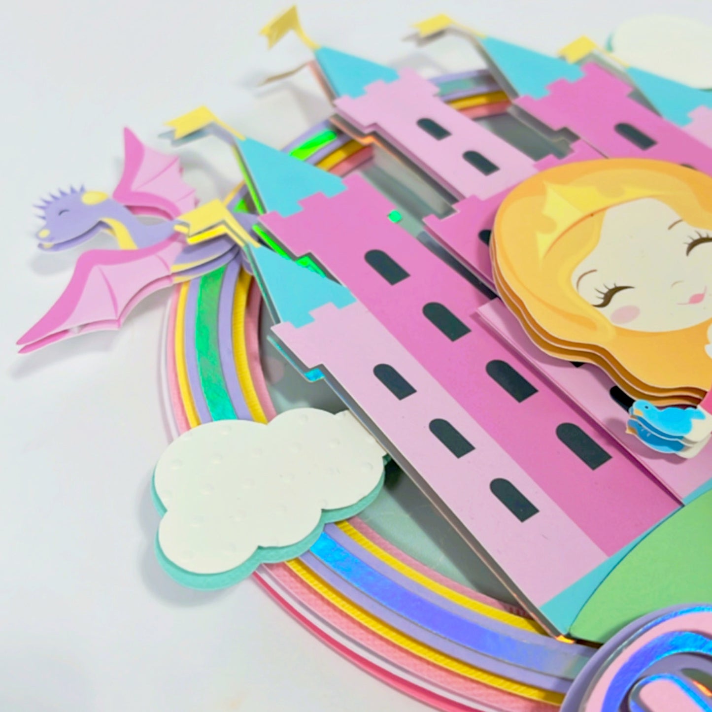 Princess cake topper