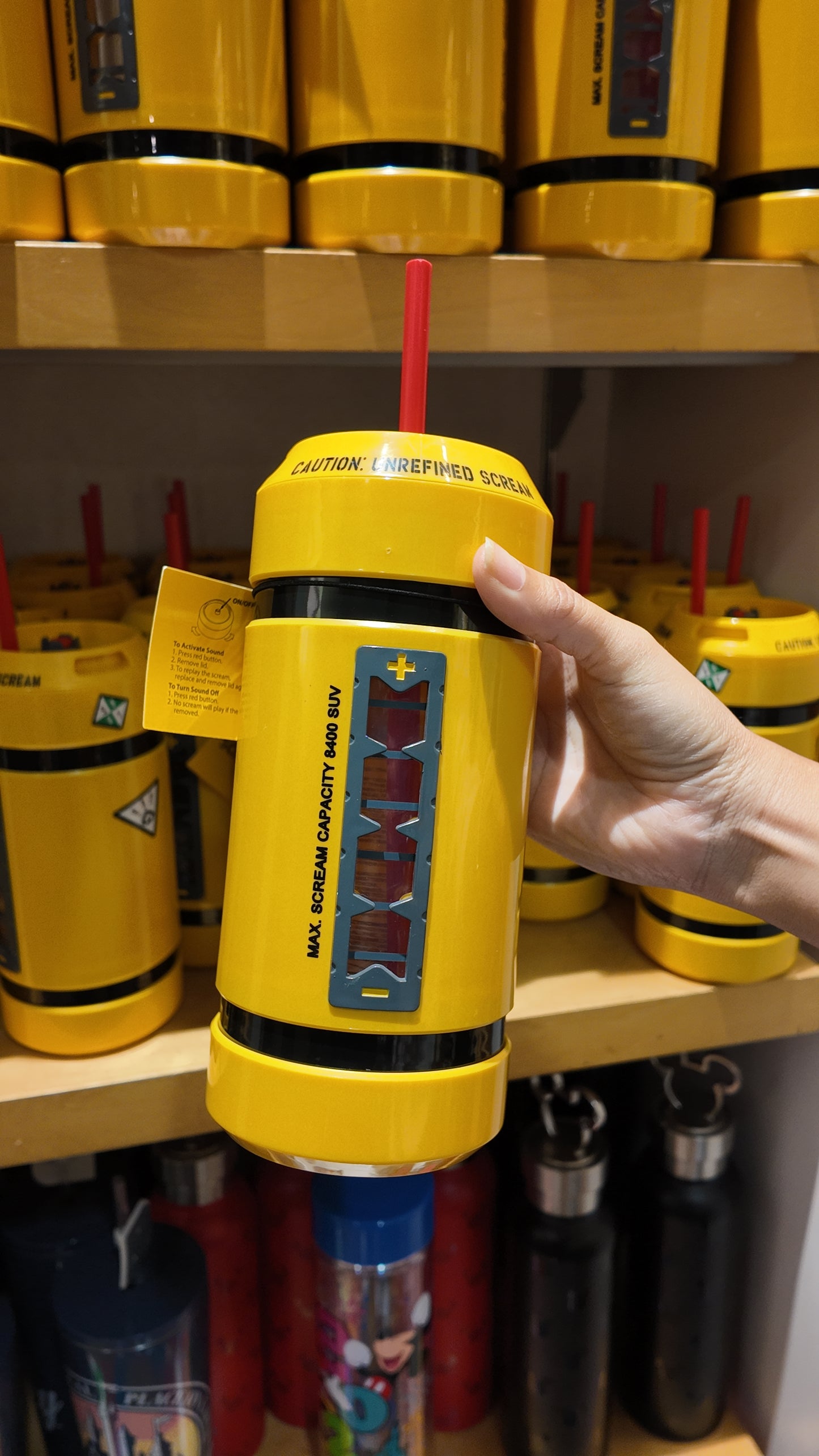 Tumbler Monsters Inc - accesories