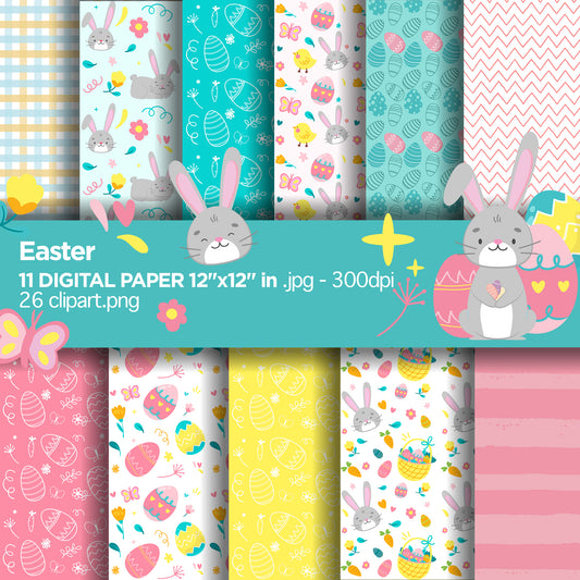 Easter Digital Papers