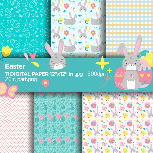 Easter Digital Papers