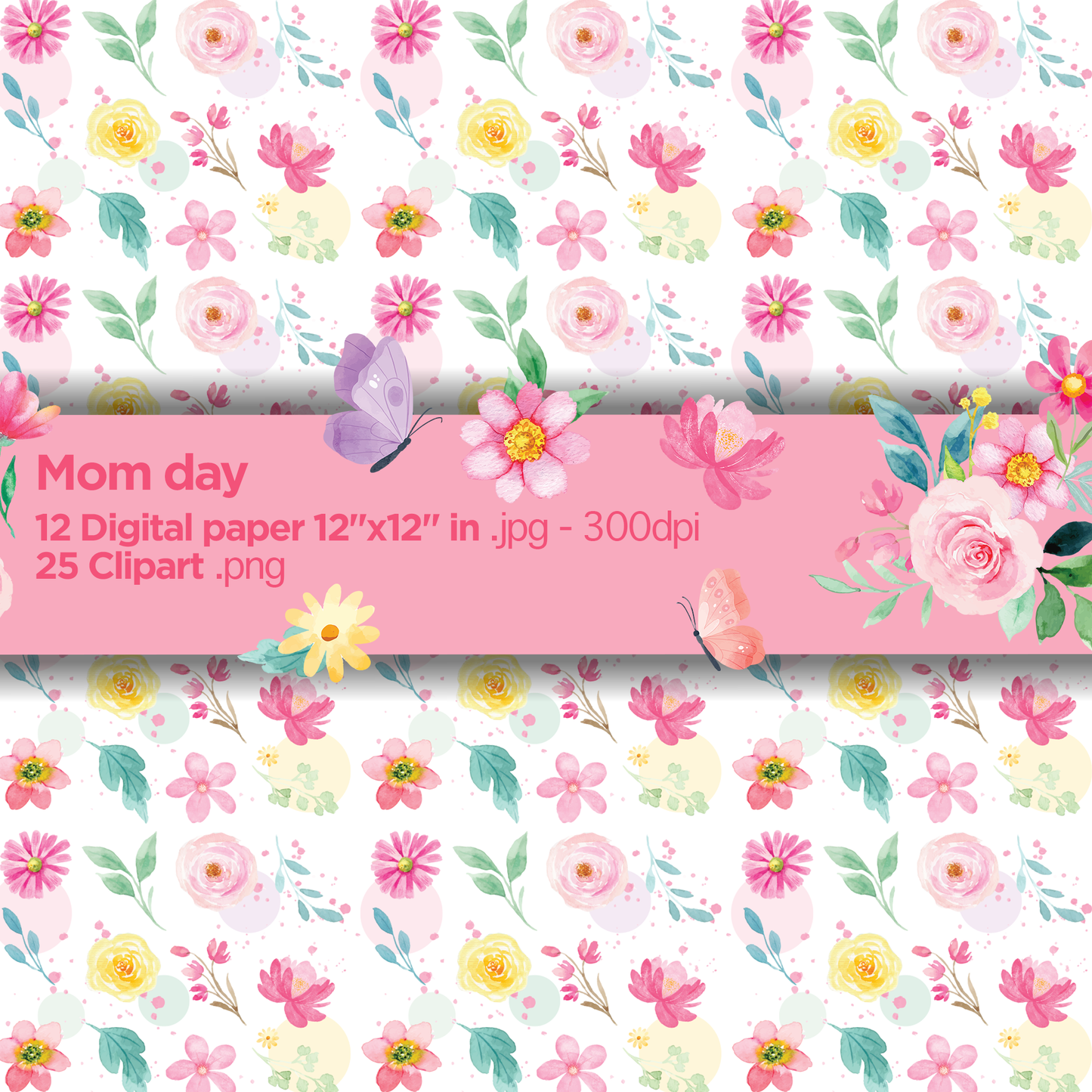 Mom day Digital Papers