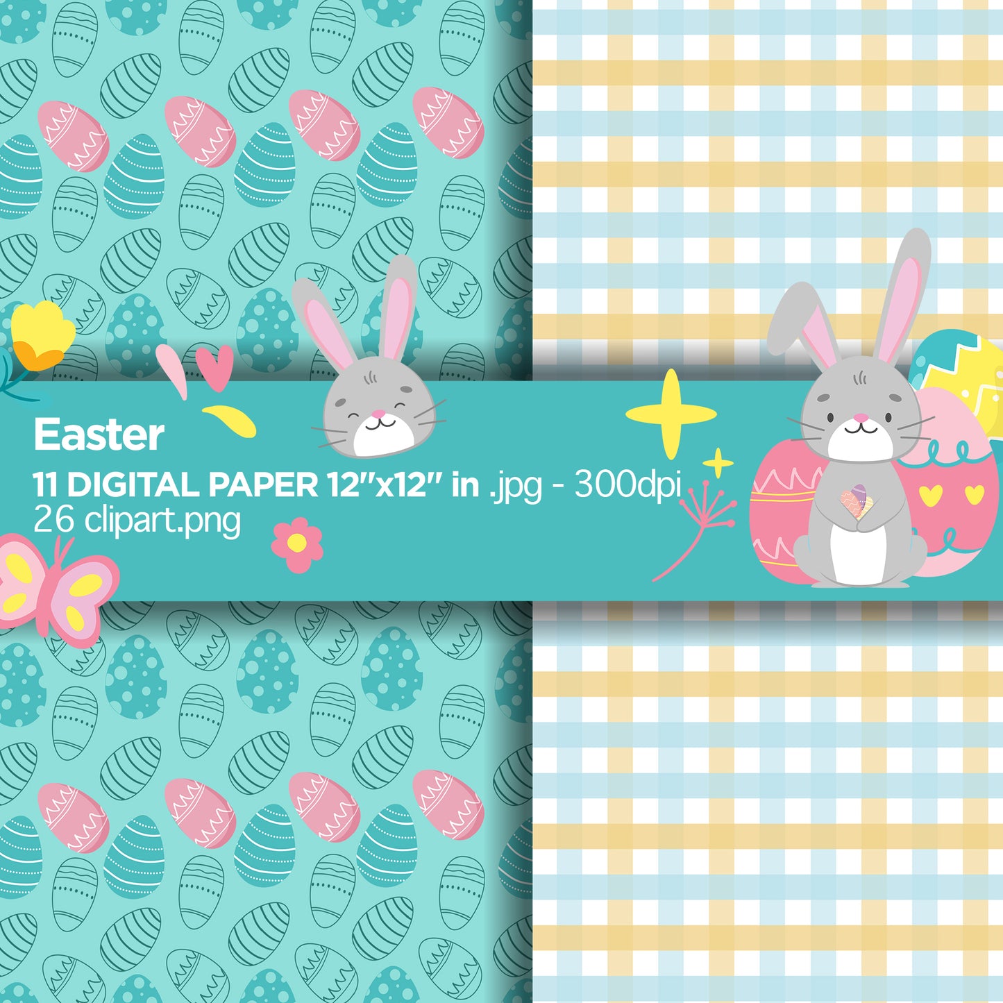 Easter Digital Papers