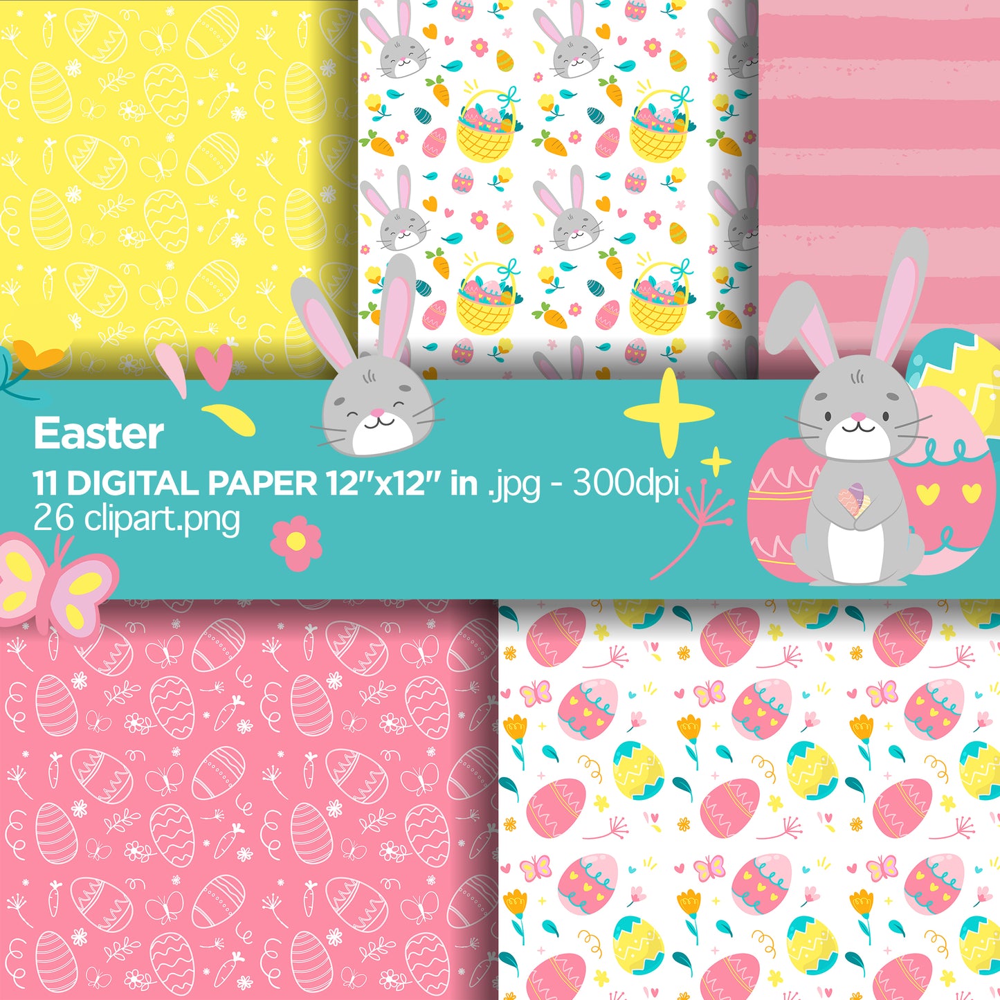Easter Digital Papers