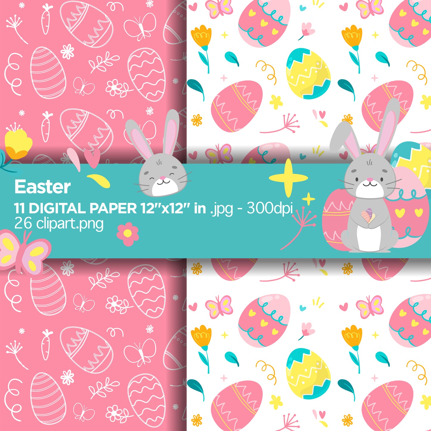 Easter Digital Papers