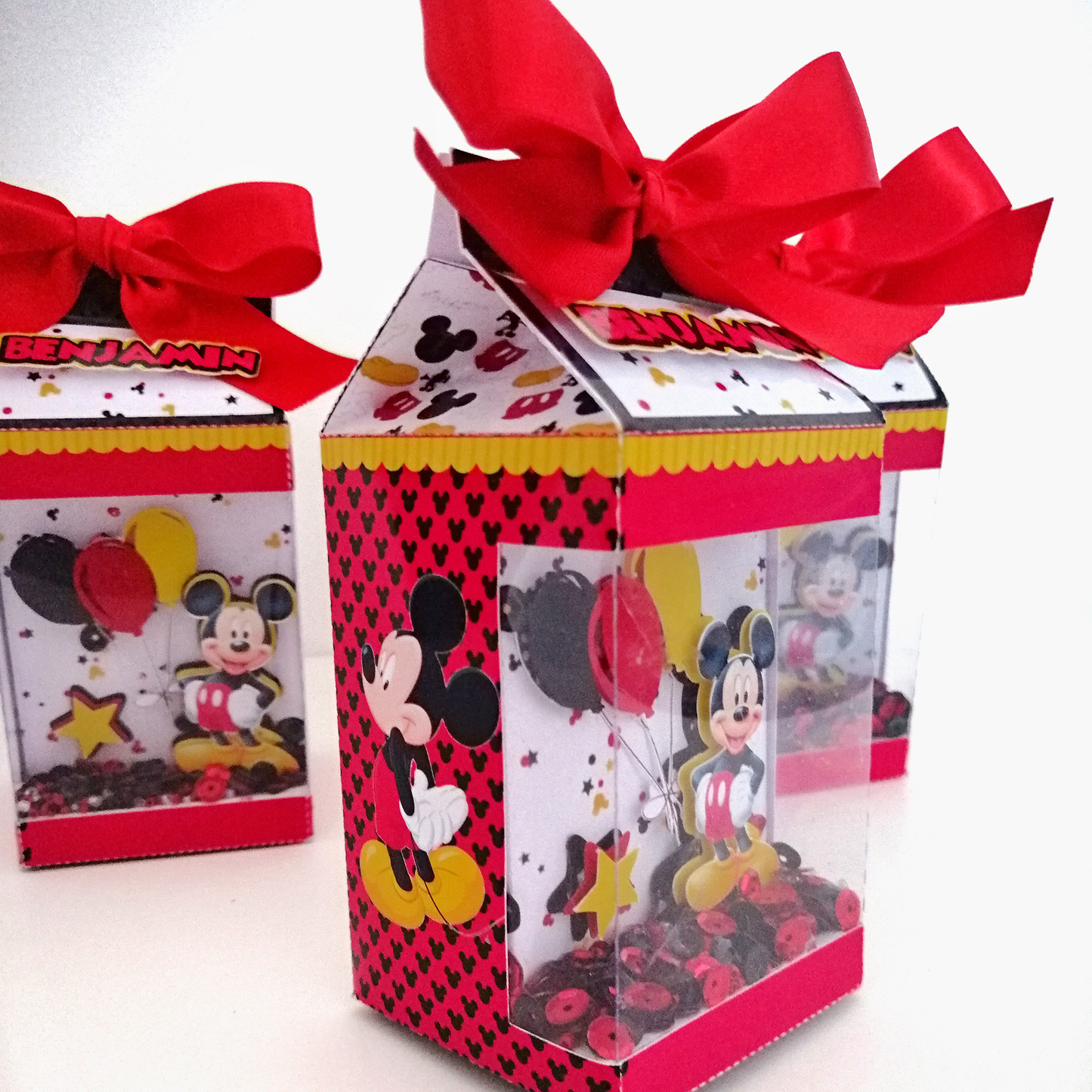 Kit Mickey favor boxes