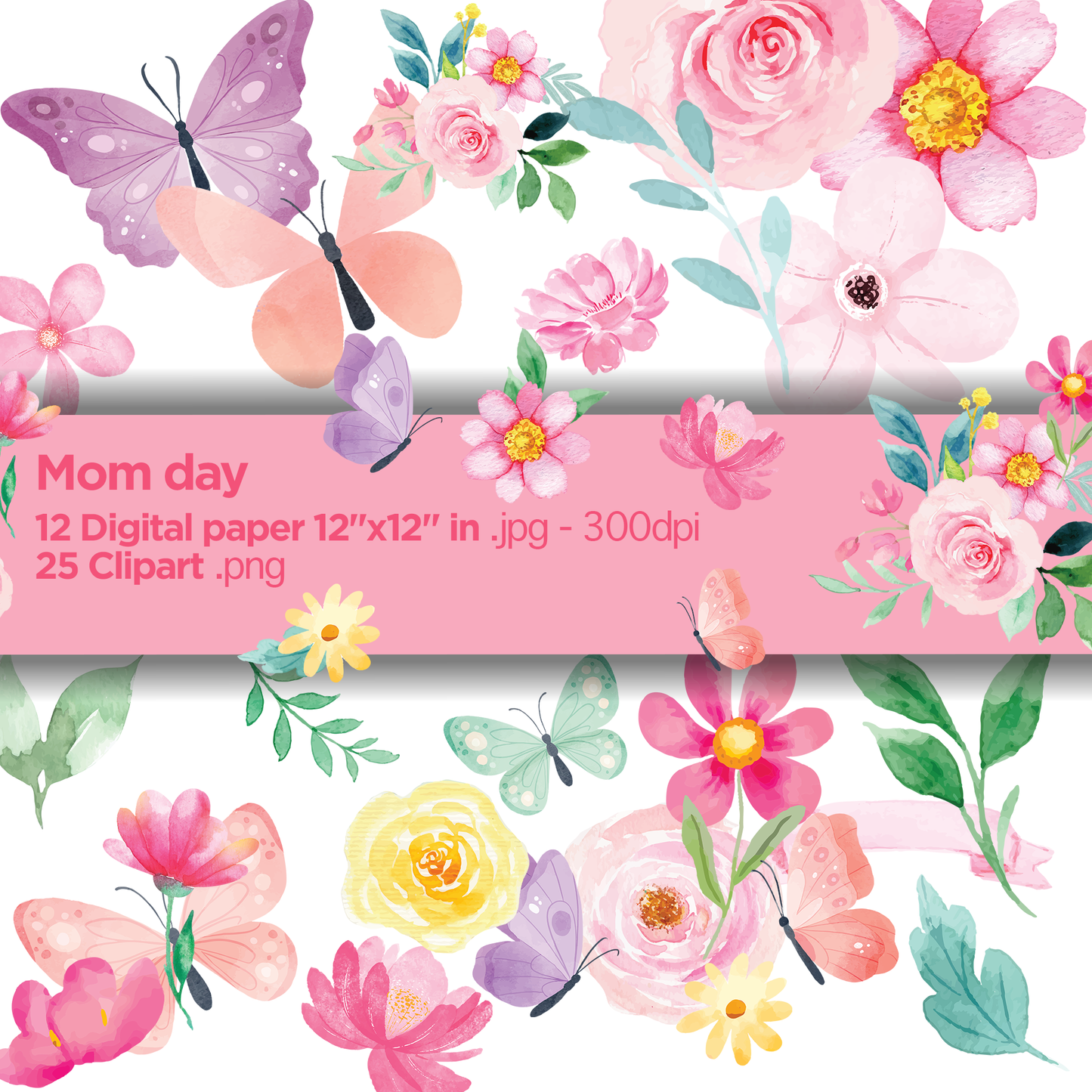 Mom day Digital Papers