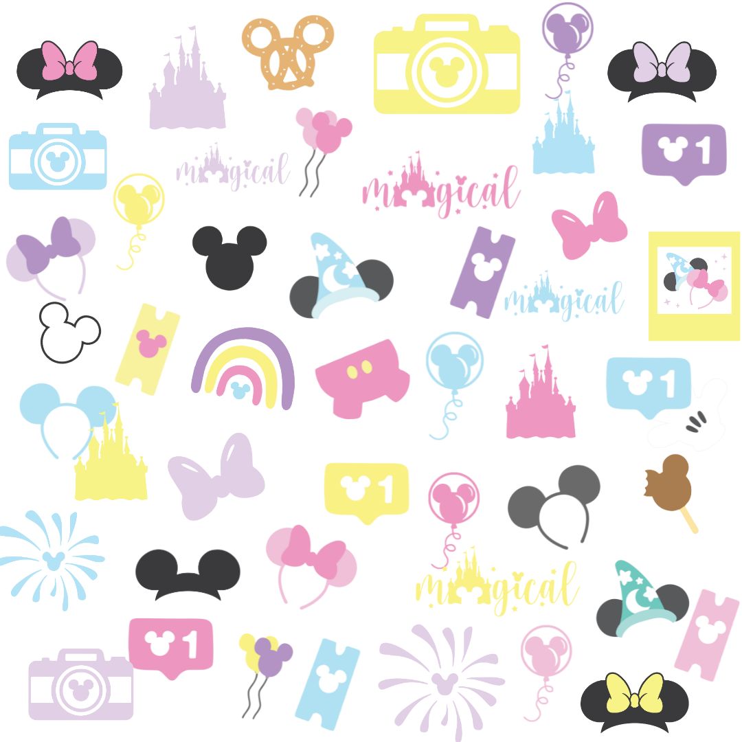 Magicland Disney Digital Paper