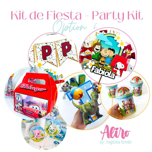 Kit Custom Theme Party -  Option 6