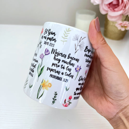 Bible Verses (Spanish) Mug