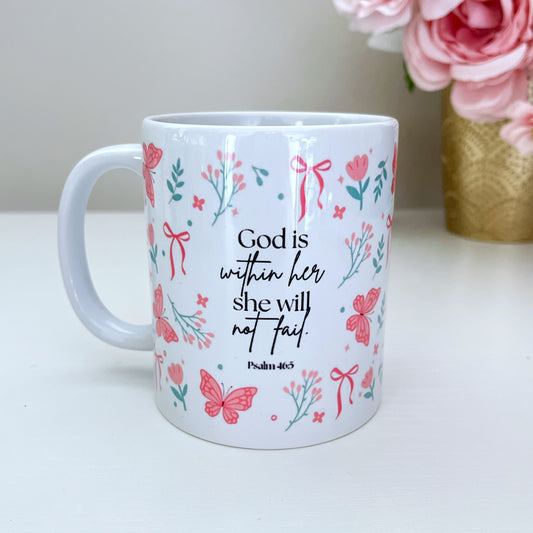 God is within her Mug