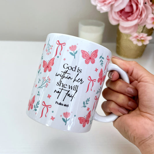 God is within her Mug