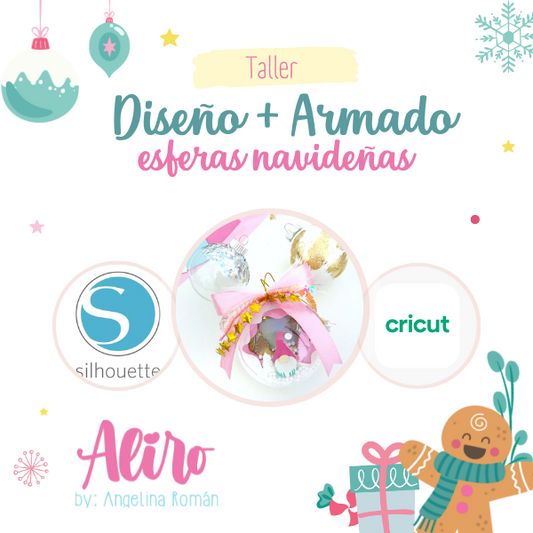 CRICUT - Taller de Diseño + Armado Esferas (Bambalinas)