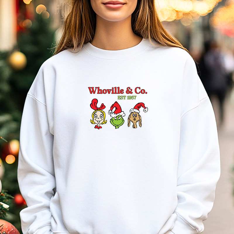 Whoville and Co. Grinch Sweatshirt