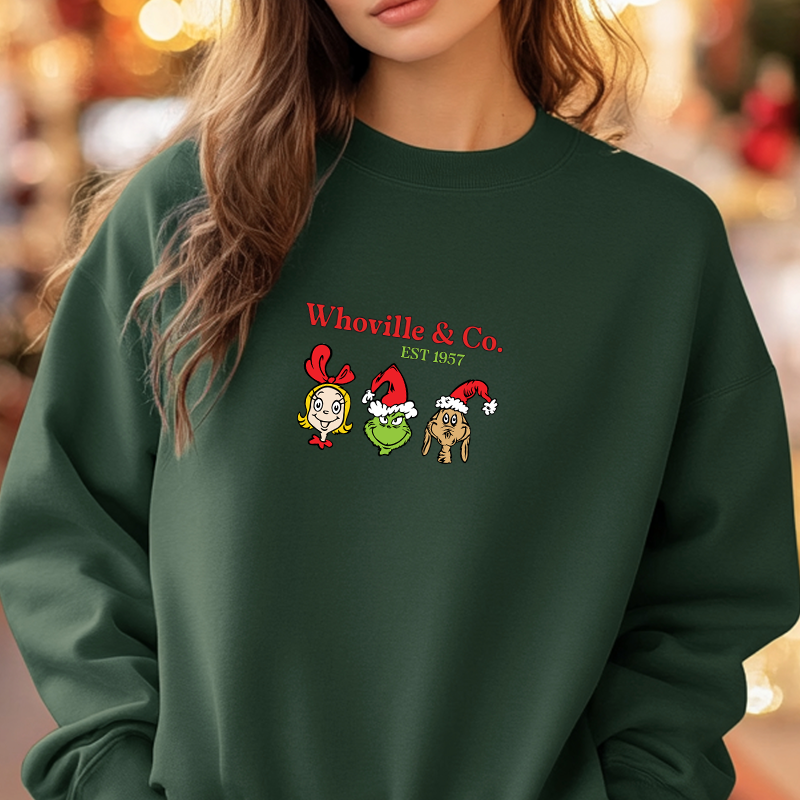 Whoville and Co. Grinch Sweatshirt