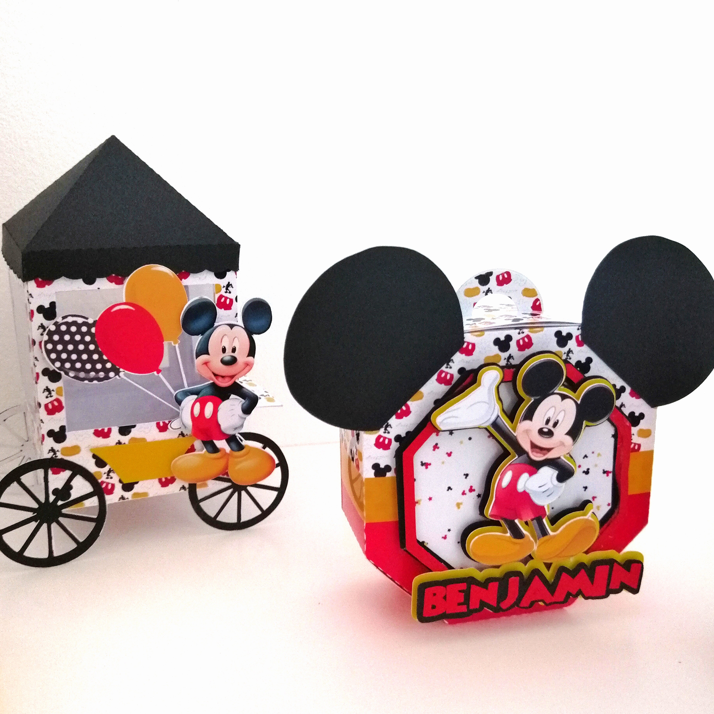 Kit Mickey favor boxes