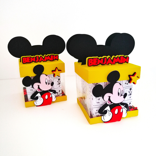 Kit Mickey favor boxes