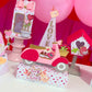 Valentine set party favor boxes