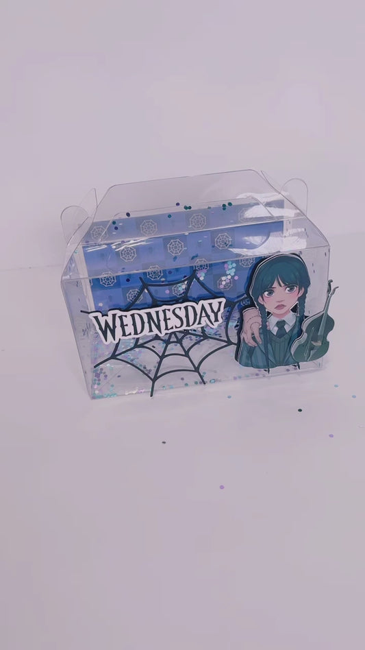 Wednesday Addams gable box acetato