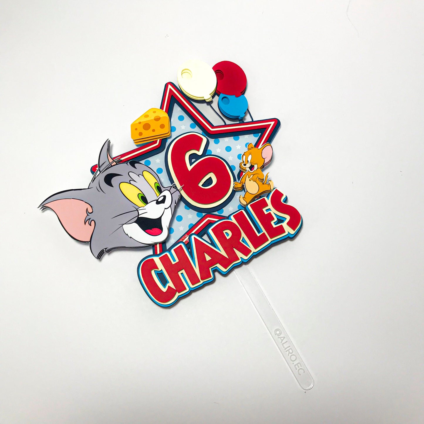 Tom y Jerry Cake Topper