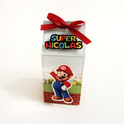 Super Mario Bros milk box