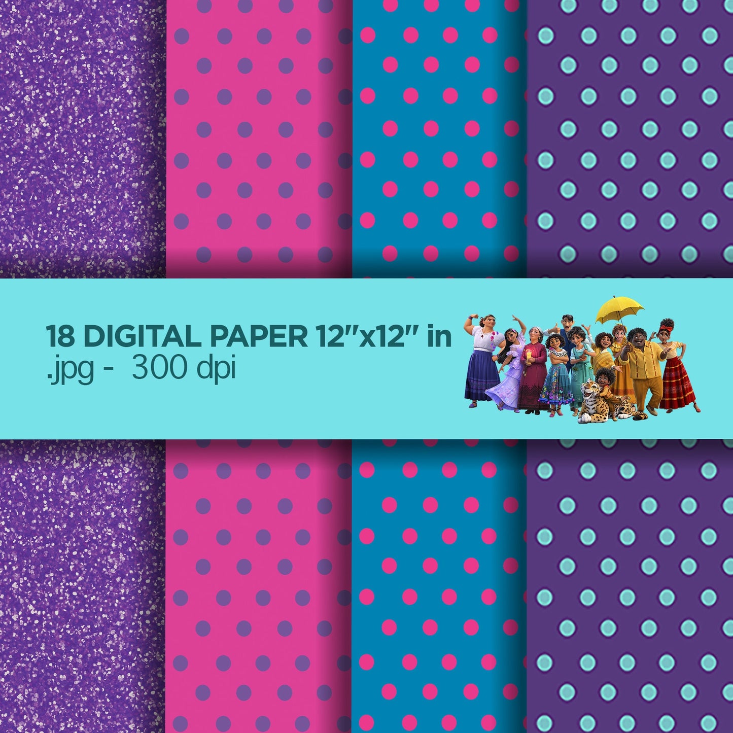 Encanto digital paper